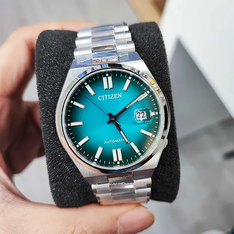 Citizen Tsuyosa Turquoise Blue Dial Casual Men's Watch- NJ0151-88X